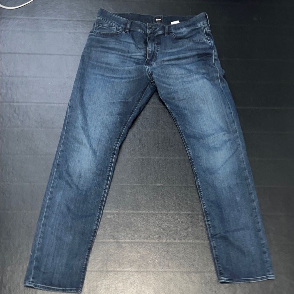 Hugo Boss Mens Blue Jeans